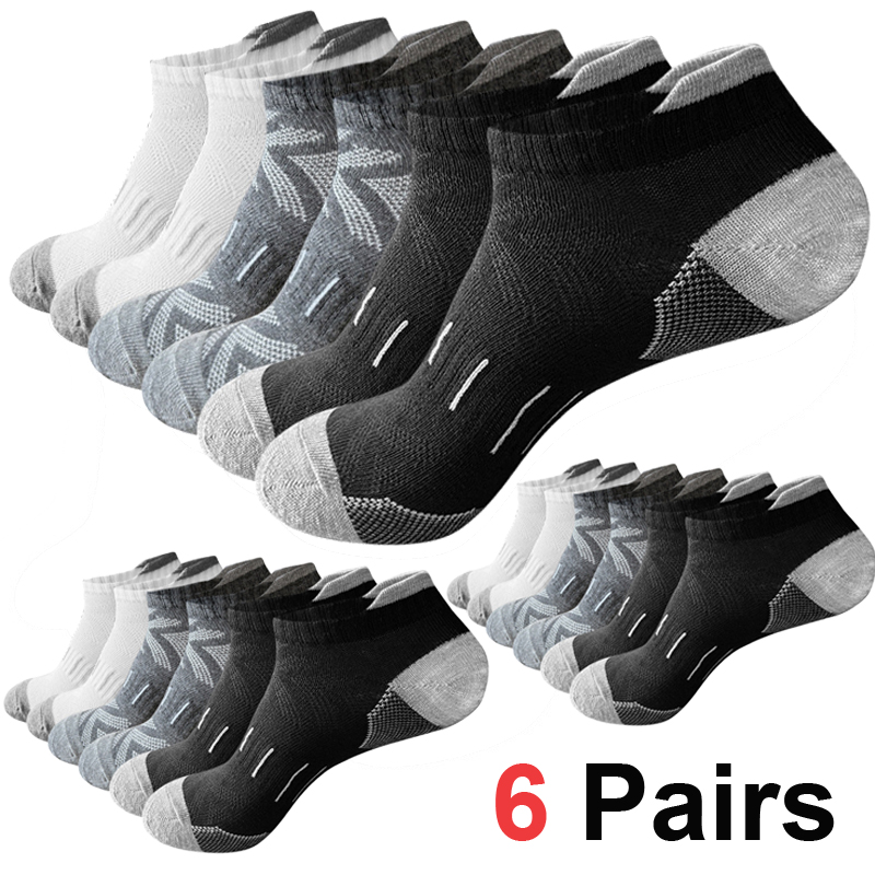Athletic Sock Cushion - 6/12 Pares de Meias Masculinas com