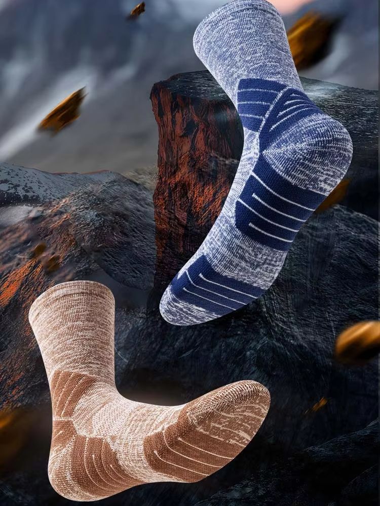 Meias de lã merino 50%, meias  - Wool Hiking Sock avaliação e preço