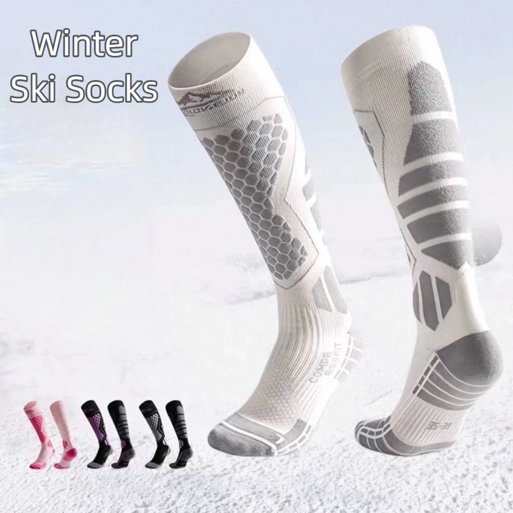 Novas meias de esqui engrossad - Thermal Sock Winter avaliação e preço