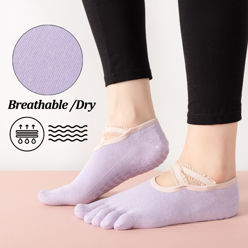 Meias de Pilates Antiderrapant - Grip Sock Yoga avaliação e preço