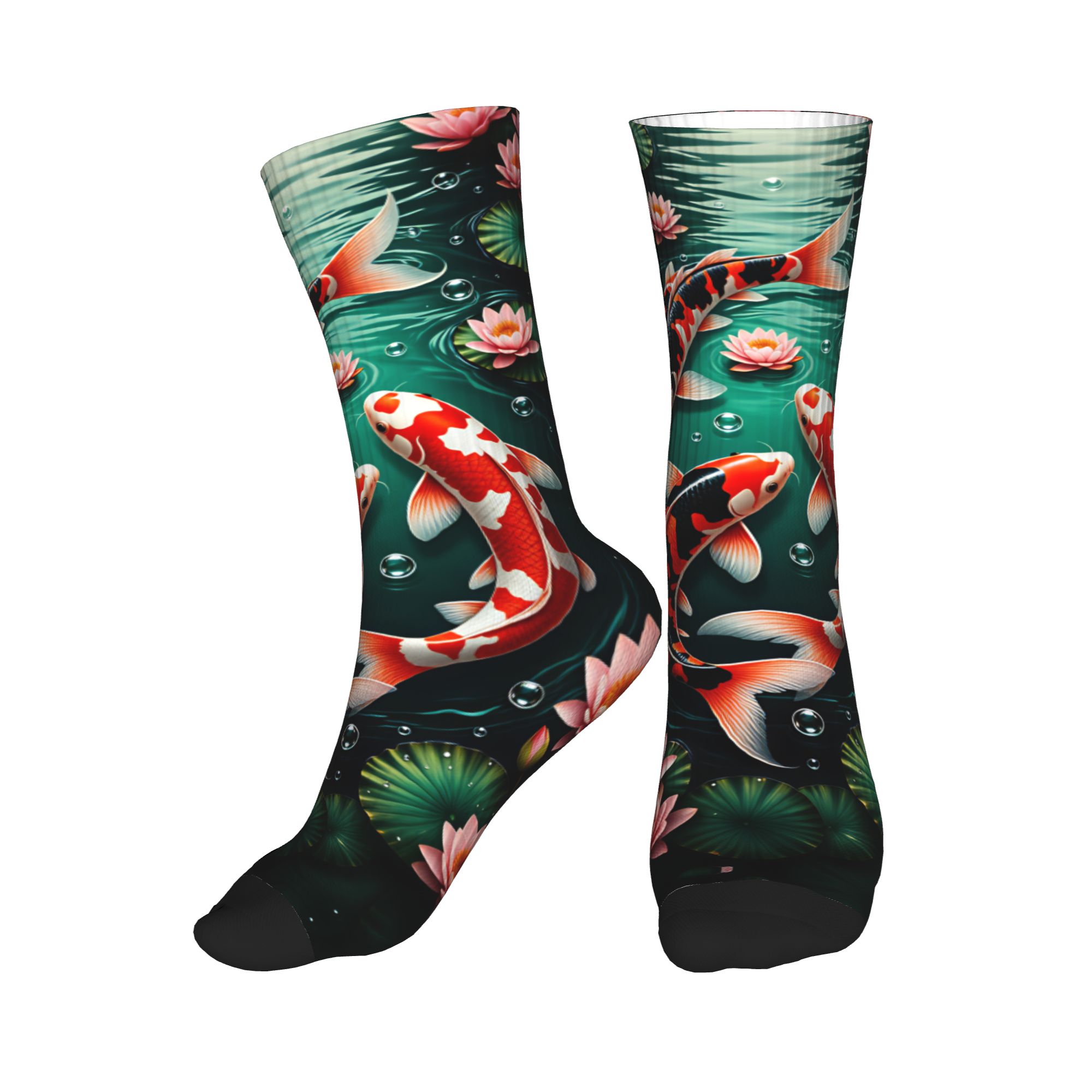 Meias de vestir Three Koi Lotu - Dress Sock Men avaliação e preço