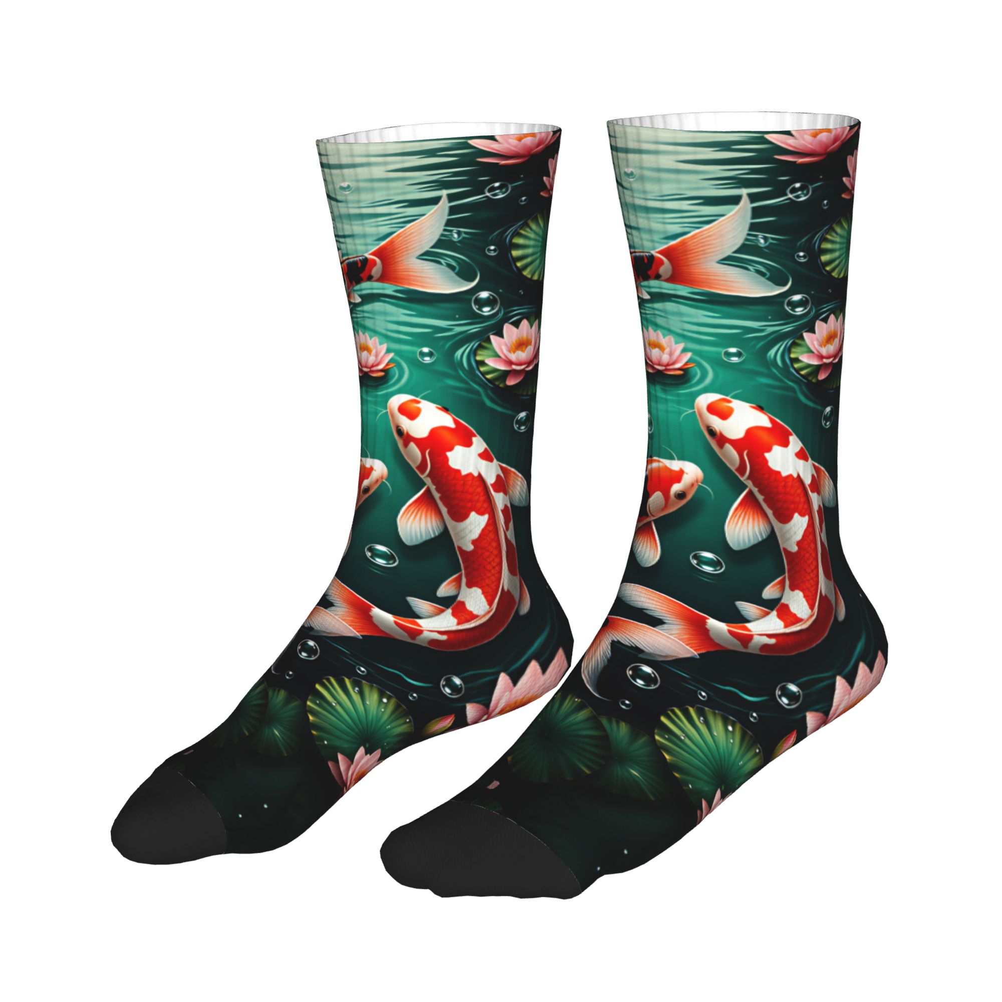 Meias de vestir Three Koi Lotu - Dress Sock Men avaliação e preço