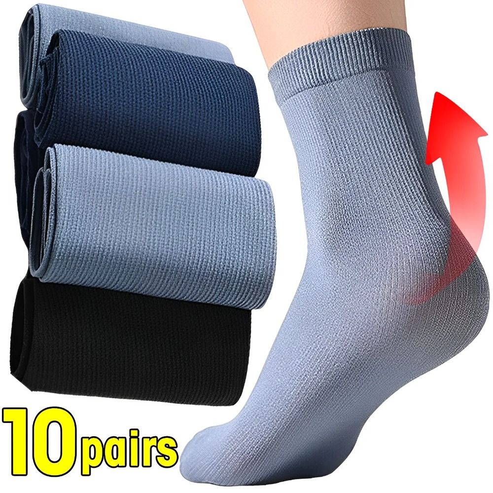 10 Pares de Meias Casuais Resp - Silk Sock Bamboo avaliação e preço