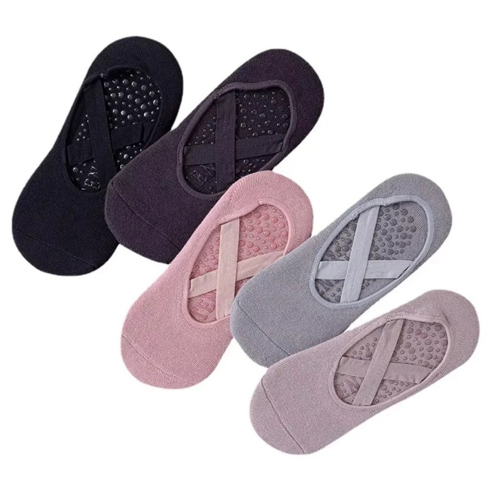 1/3 Pares de Meias de Yoga Fem - Grip Sock Yoga avaliação e preço